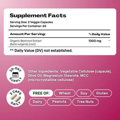 Beetroot 1300mg